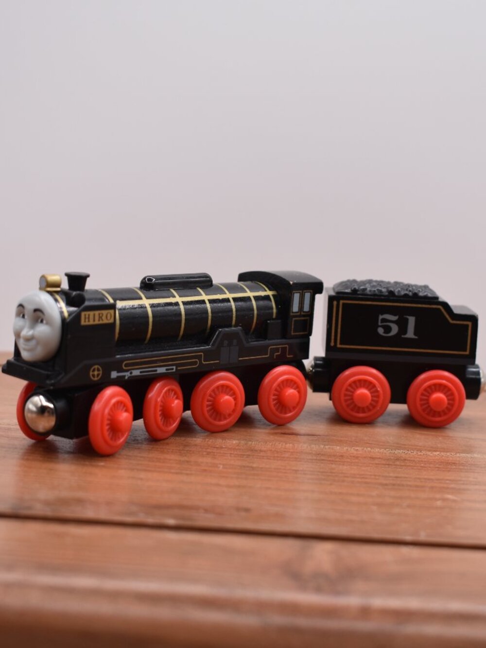 Hiro 51 & Tender - Thomas the Tank Engine & Friends Wooden Trains Magnetic